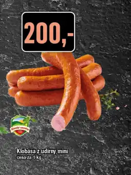 TEMPO Klobása z udírny mini nabídka