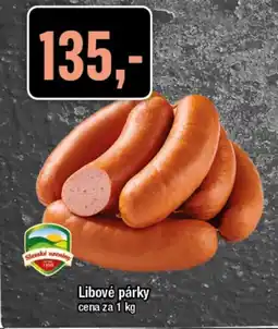 TEMPO Libové párky nabídka