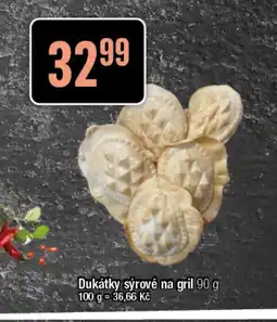 Dukátky sýrové na gril