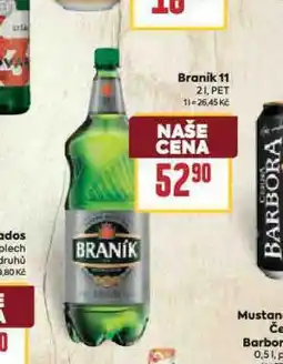 Billa Pivo braník 11 nabídka