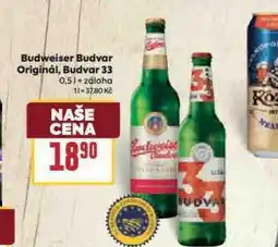 Billa Pivo budvar 33 nabídka