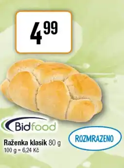 TEMPO Bidfood Raženka klasik nabídka