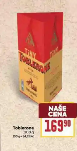 Billa Toblerone nabídka