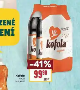 Billa Kofola 4pack nabídka