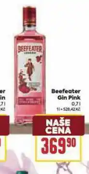 Billa Beefeater gin pink nabídka