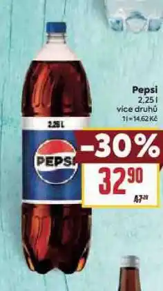 Billa Pepsi 2,25l nabídka