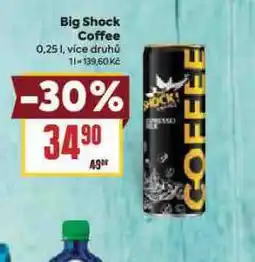 Billa Bog shock coffee nabídka