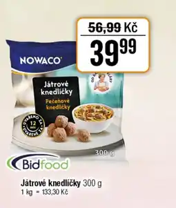 TEMPO NOWACO Játrové knedlíčky nabídka