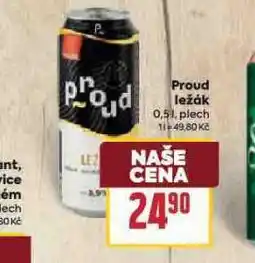 Billa Pivo proud ležák nabídka