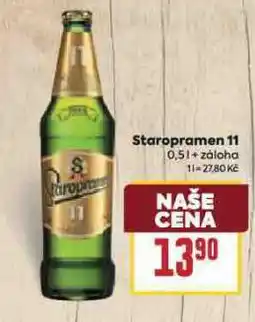 Billa Pivo staropramen 11 nabídka