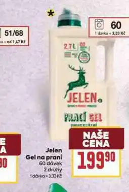 Billa Jelen prací gel nabídka