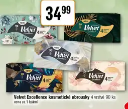 TEMPO Velvet Excellence kosmetické ubrousky nabídka