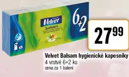 TEMPO Velvet Balsam hygienické kapesníky nabídka