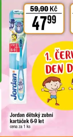 TEMPO JORDAN dětský zubní kartáček nabídka