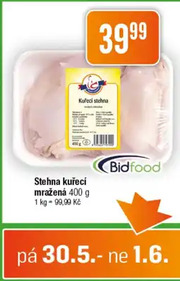 TEMPO Stehna kuřecí mražená nabídka
