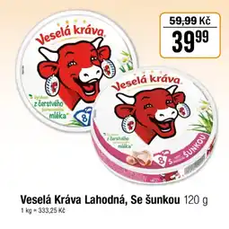 TEMPO Veselá Kráva Lahodná, Se šunkou nabídka