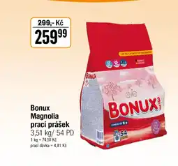 TEMPO BONUX Magnolia prací prášek nabídka