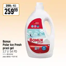TEMPO BONUX Polar Ice Fresh prací gel nabídka