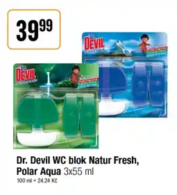 TEMPO Dr. Devil WC blok Natur Fresh, Polar Aqua nabídka