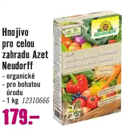 Hornbach Hnojivo pro celou zahradu Azet Neudorff nabídka