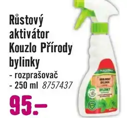 Hornbach Růstový aktivátor Kouzlo Přírody bylinky nabídka