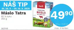 Konzum Máslo Tatra nabídka