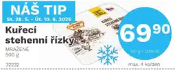 Konzum Kuřecí stehenní řízky nabídka