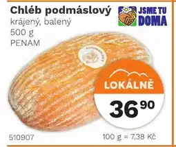 Konzum Chléb podmáslový nabídka