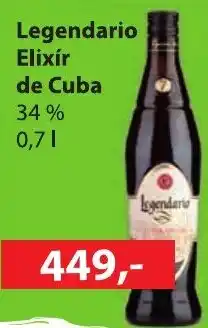 Konzum Legendario Elixír de Cuba nabídka