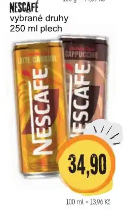 Konzum NESCAFÉ nabídka