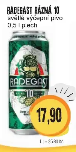 Konzum Radegast Rázná 10 nabídka