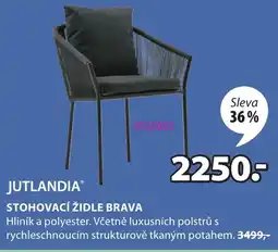 JYSK JUTLANDIA Stohovací židle brava nabídka