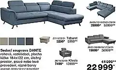 Sconto Sedací souprava DANTE nabídka