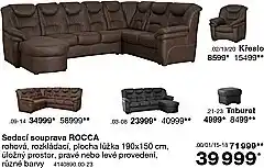 Sconto Sedací souprava ROCCA nabídka