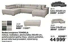 Sconto Sedací souprava TONDELA nabídka