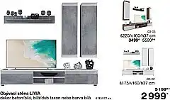 Sconto Obývací stěna LIVIA nabídka