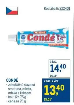 Makro Condé nabídka