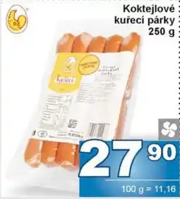 Jip Koktejlové kuřecí párky nabídka