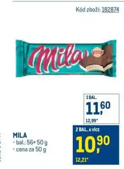 Makro Mila nabídka