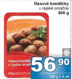 Jip MASOVÉ KNEDLÍČKY V RAJSKÉ OMÁČCE nabídka