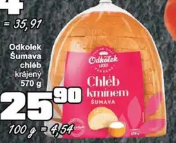 Jip Odkolek Šumava chléb krájený nabídka