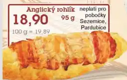 Jip Anglický rohlík nabídka