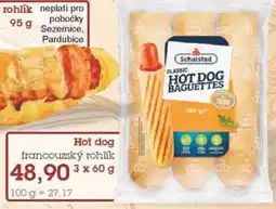 Jip Hot Dog nabídka