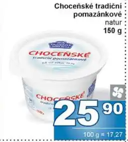 Jip Choceňské tradiční pomazánkové nabídka