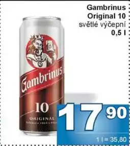 Jip Gambrinus Originál 10 nabídka