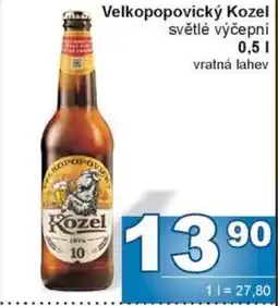 Jip Velkopopovický Kozel nabídka