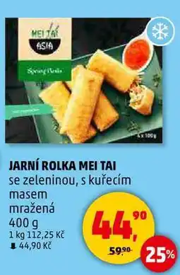 Penny Market JARNÍ ROLKA MEI TAI se zeleninou, s kuřecím masem mražená, 400 g nabídka
