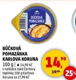 Penny Market BŮČKOVÁ POMAZÁNKA KARLOVA KORUNA, 100 g nabídka