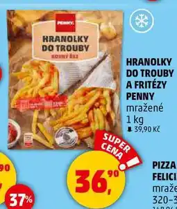 Penny Market HRANOLKY DO TROUBY A FRITÉZY PENNY mražené, 1 kg nabídka