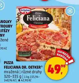 Penny Market PIZZA FELICIANA DR. OETKER, 320-335 g nabídka